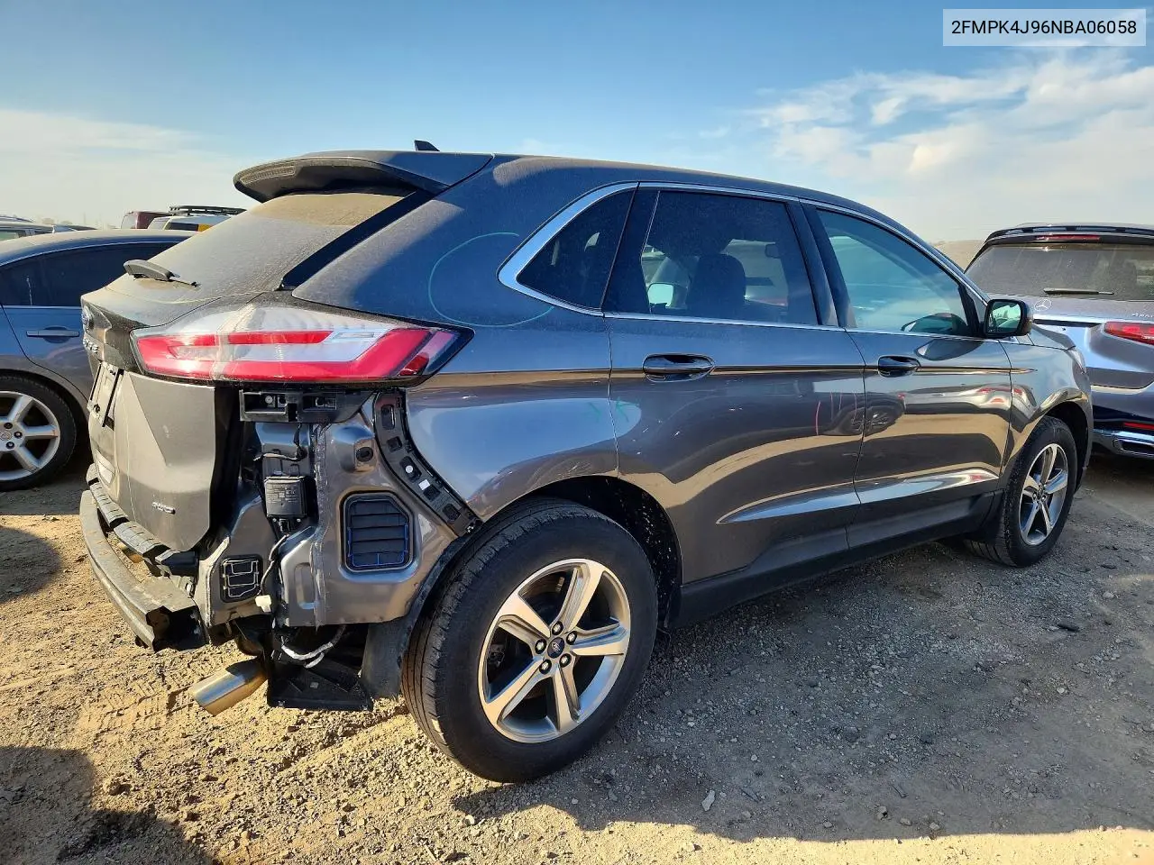 2022 FORD EDGE VIN 2FMPK4J96NBA06058 — фото 3