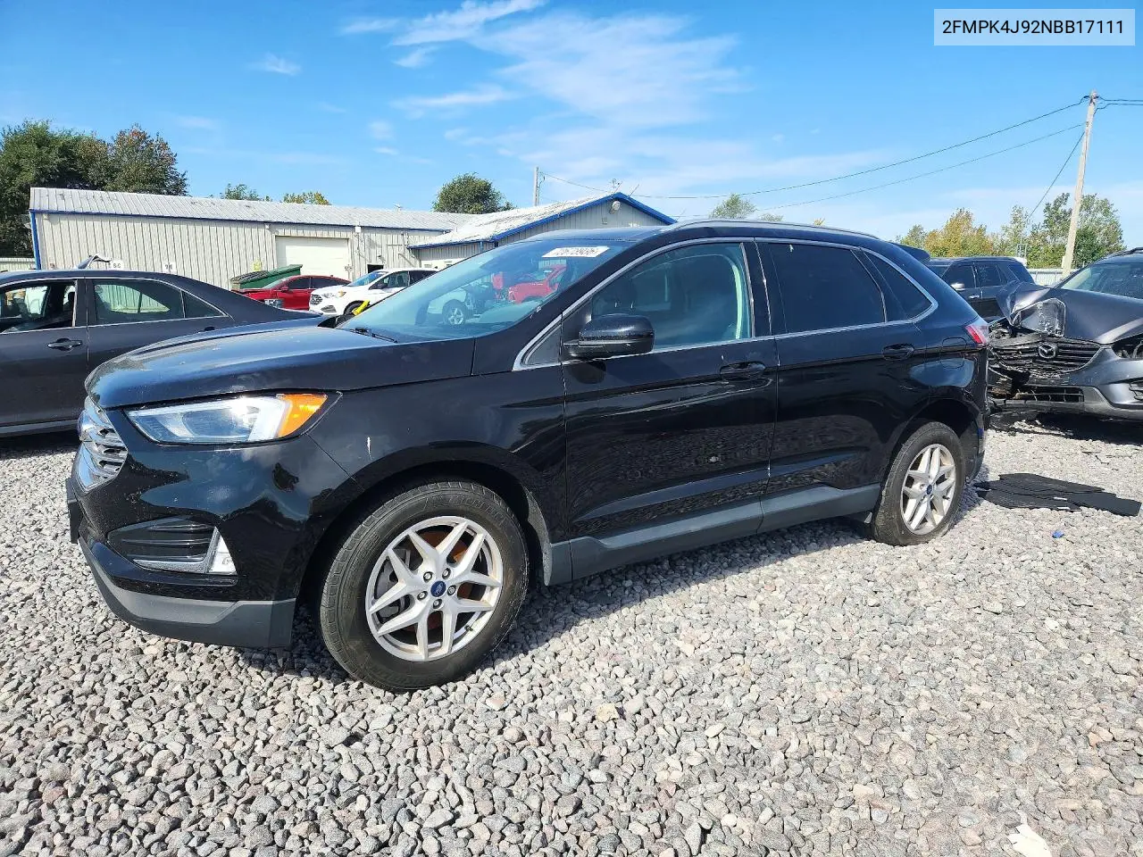 FORD EDGE 2022, VIN 2FMPK4J92NBB17111
