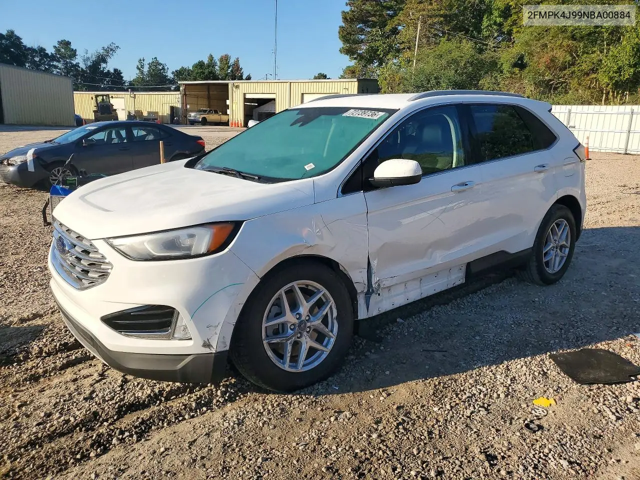 FORD EDGE 2022, VIN 2FMPK4J99NBA00884