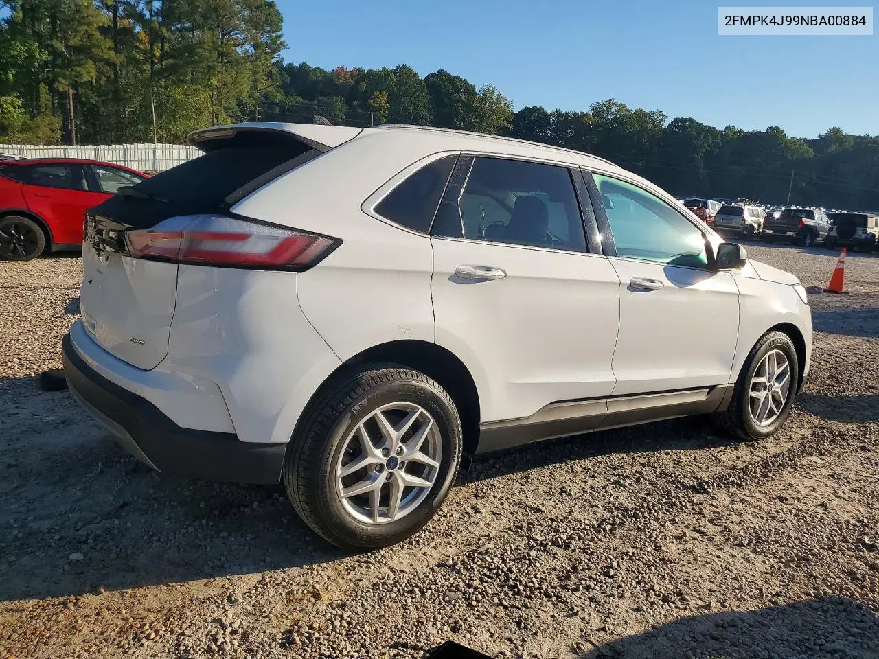 2022 FORD EDGE VIN 2FMPK4J99NBA00884 — фото 3