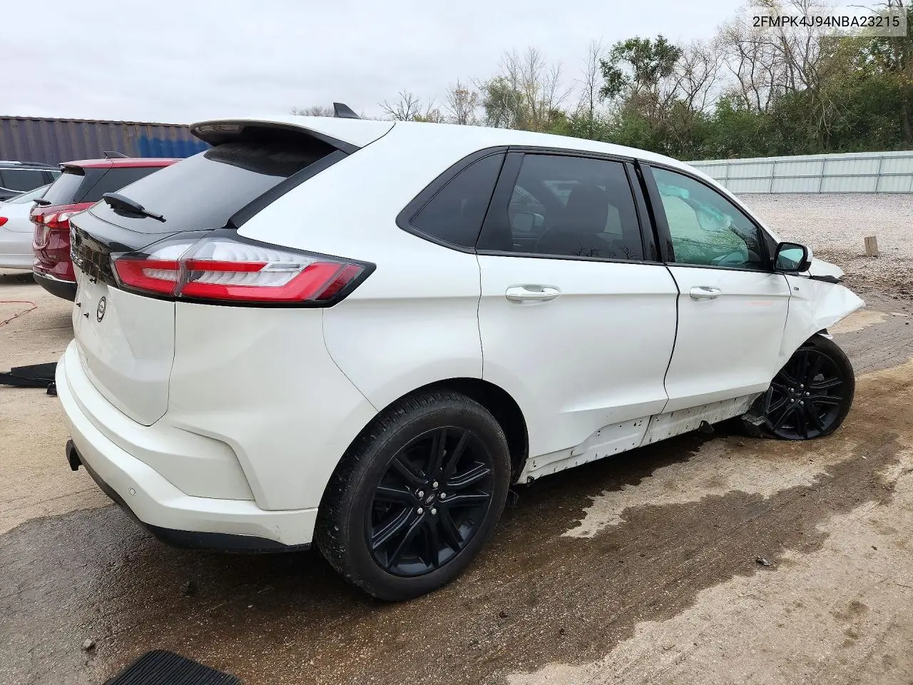 2022 FORD EDGE VIN 2FMPK4J94NBA23215 — фото 3