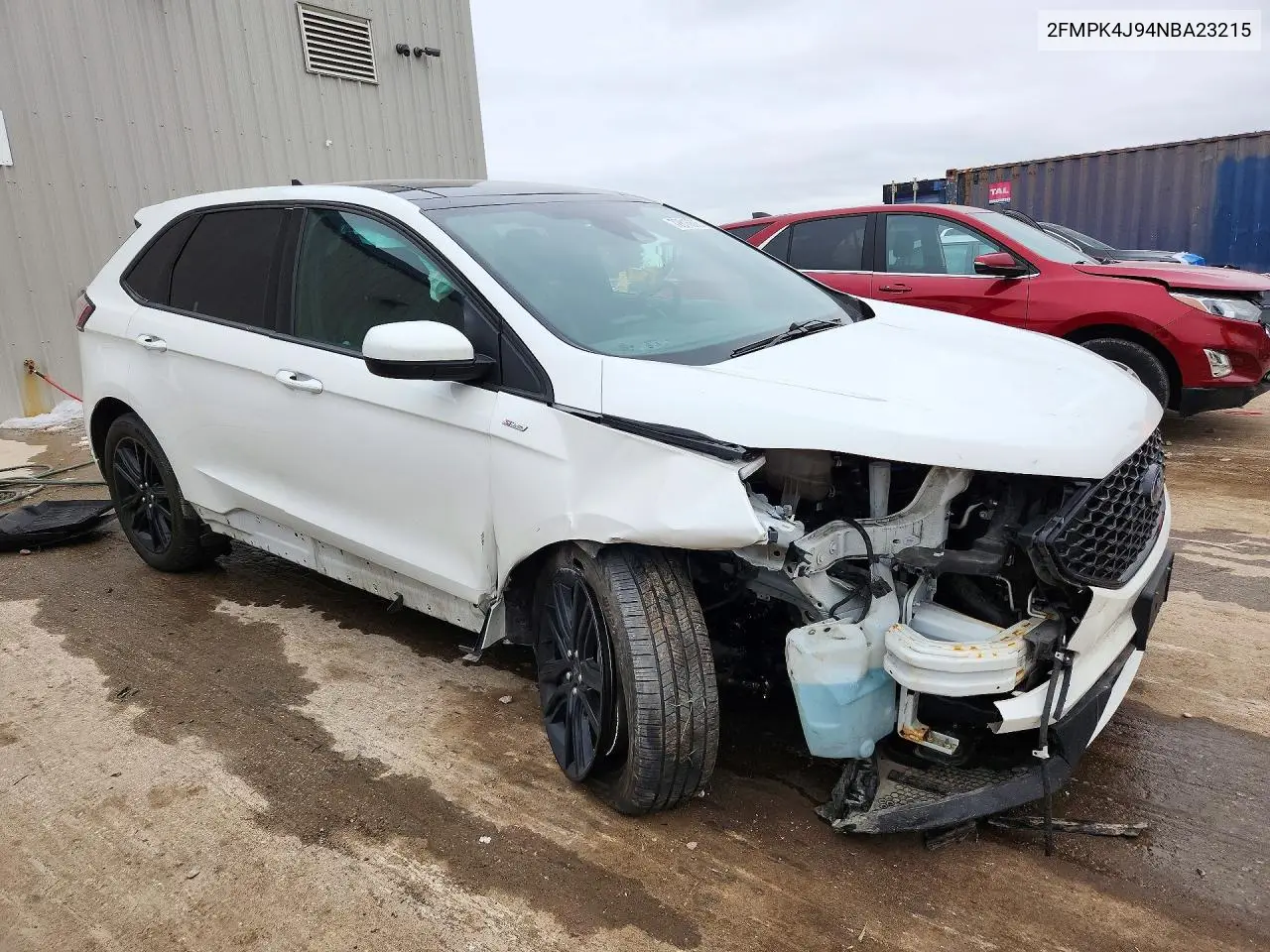 2022 FORD EDGE VIN 2FMPK4J94NBA23215 — фото 4
