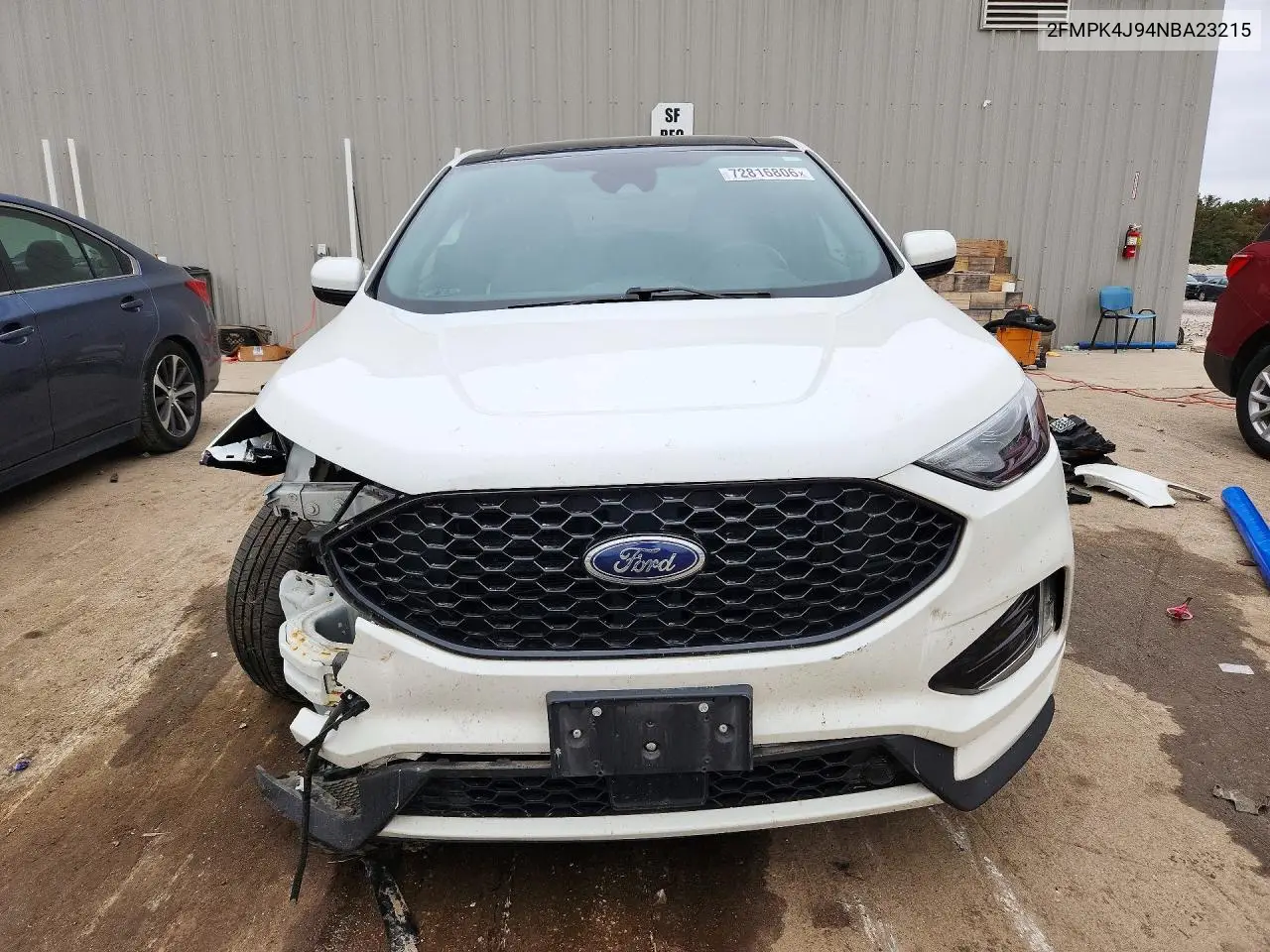 2022 FORD EDGE VIN 2FMPK4J94NBA23215 — фото 5