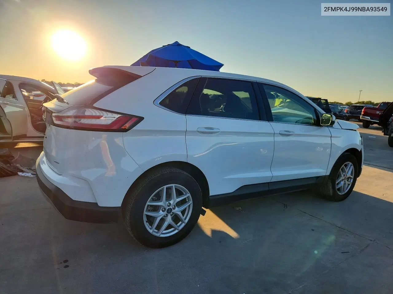 2022 FORD EDGE VIN 2FMPK4J99NBA93549 — фото 3