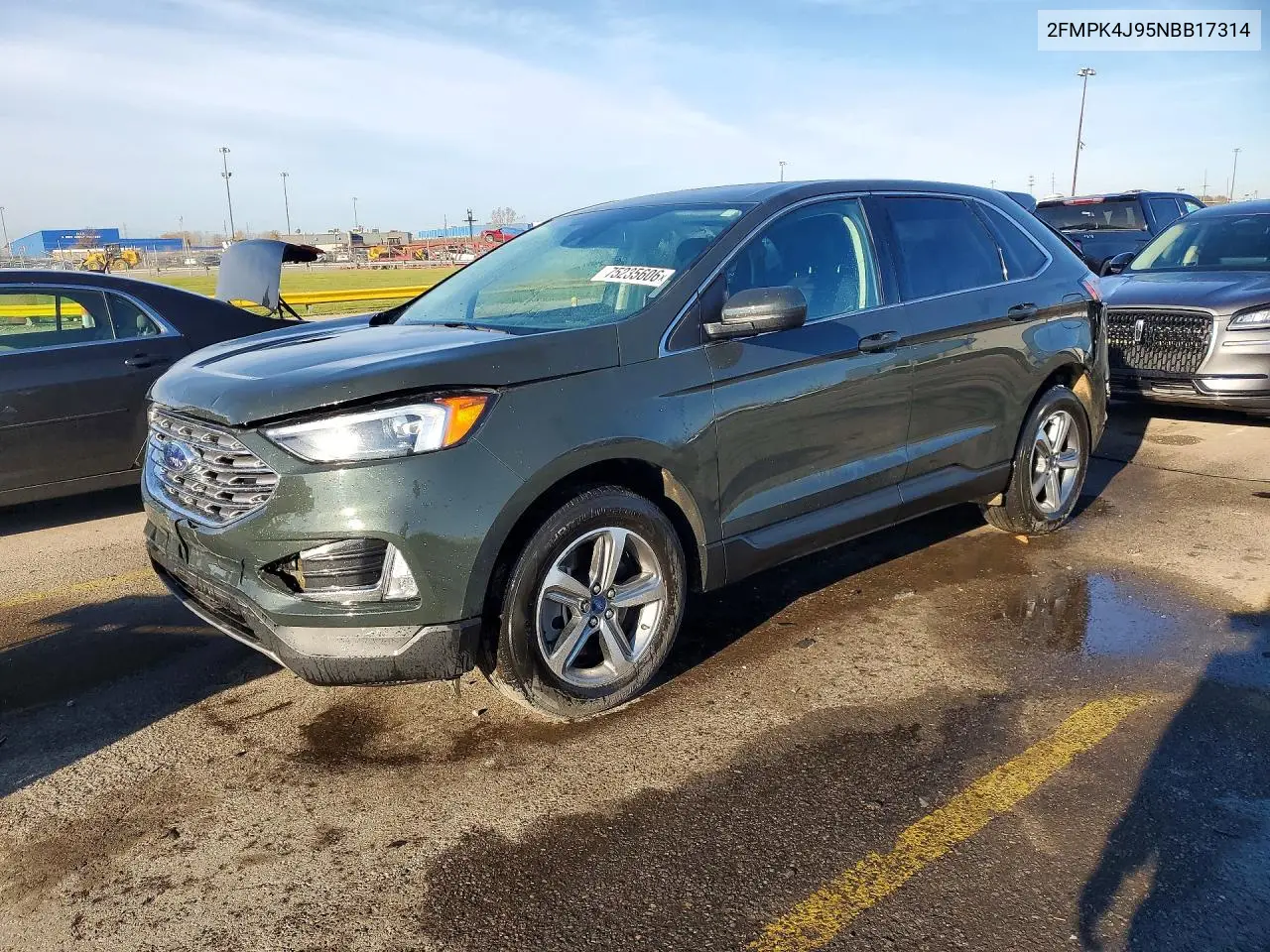 FORD EDGE 2022, VIN 2FMPK4J95NBB17314