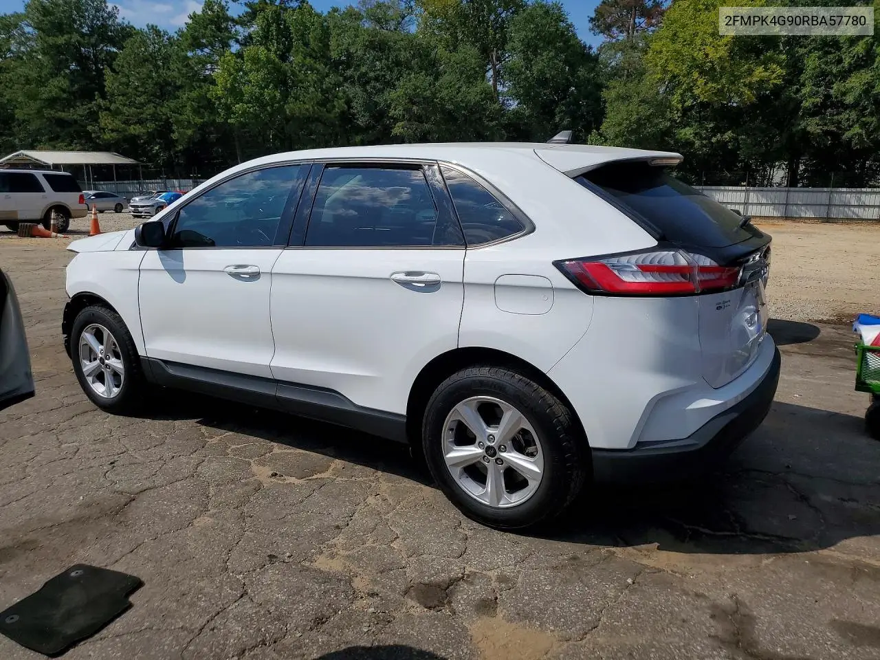 2024 FORD EDGE VIN 2FMPK4G90RBA57780 — фото 2