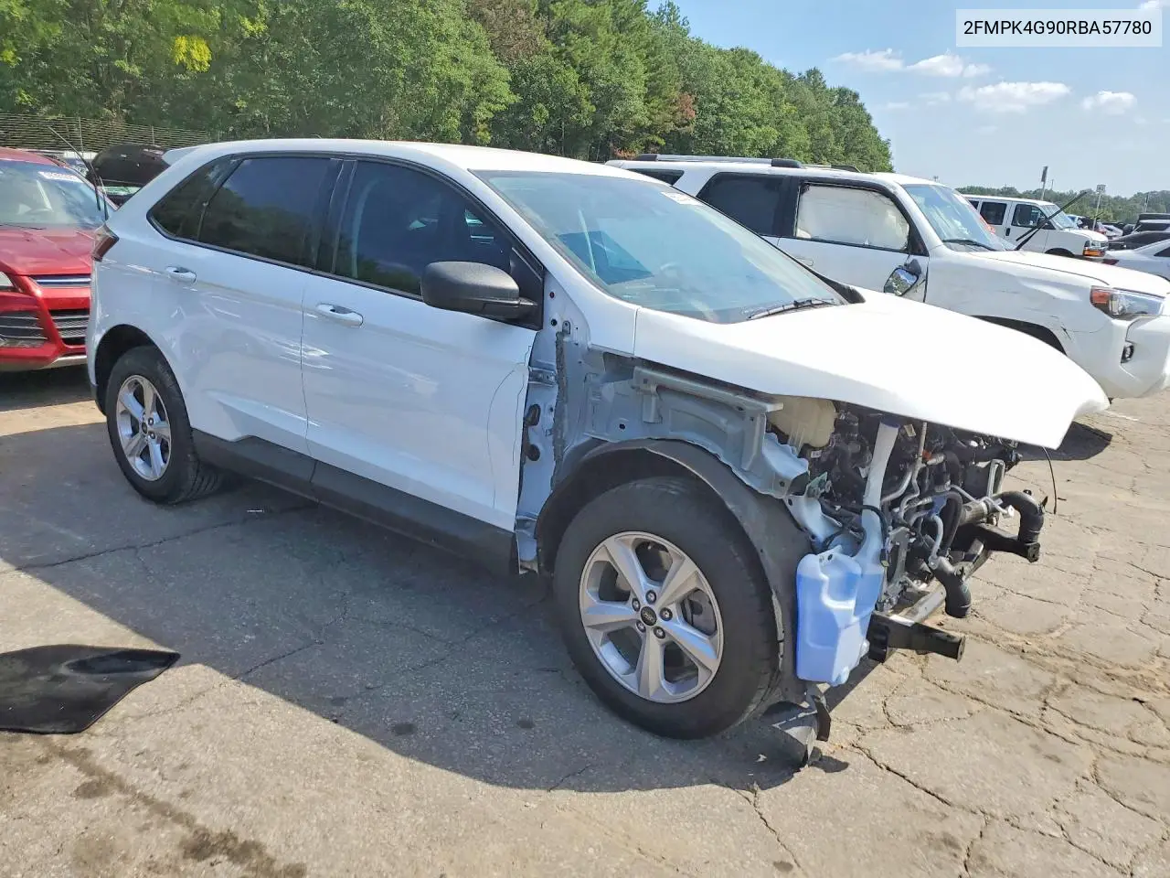 2024 FORD EDGE VIN 2FMPK4G90RBA57780 — фото 4