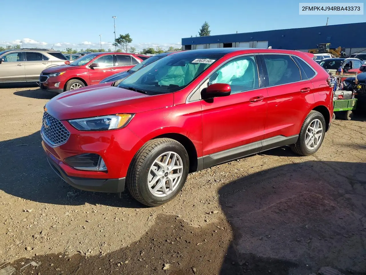 FORD EDGE 2024, VIN 2FMPK4J94RBA43373