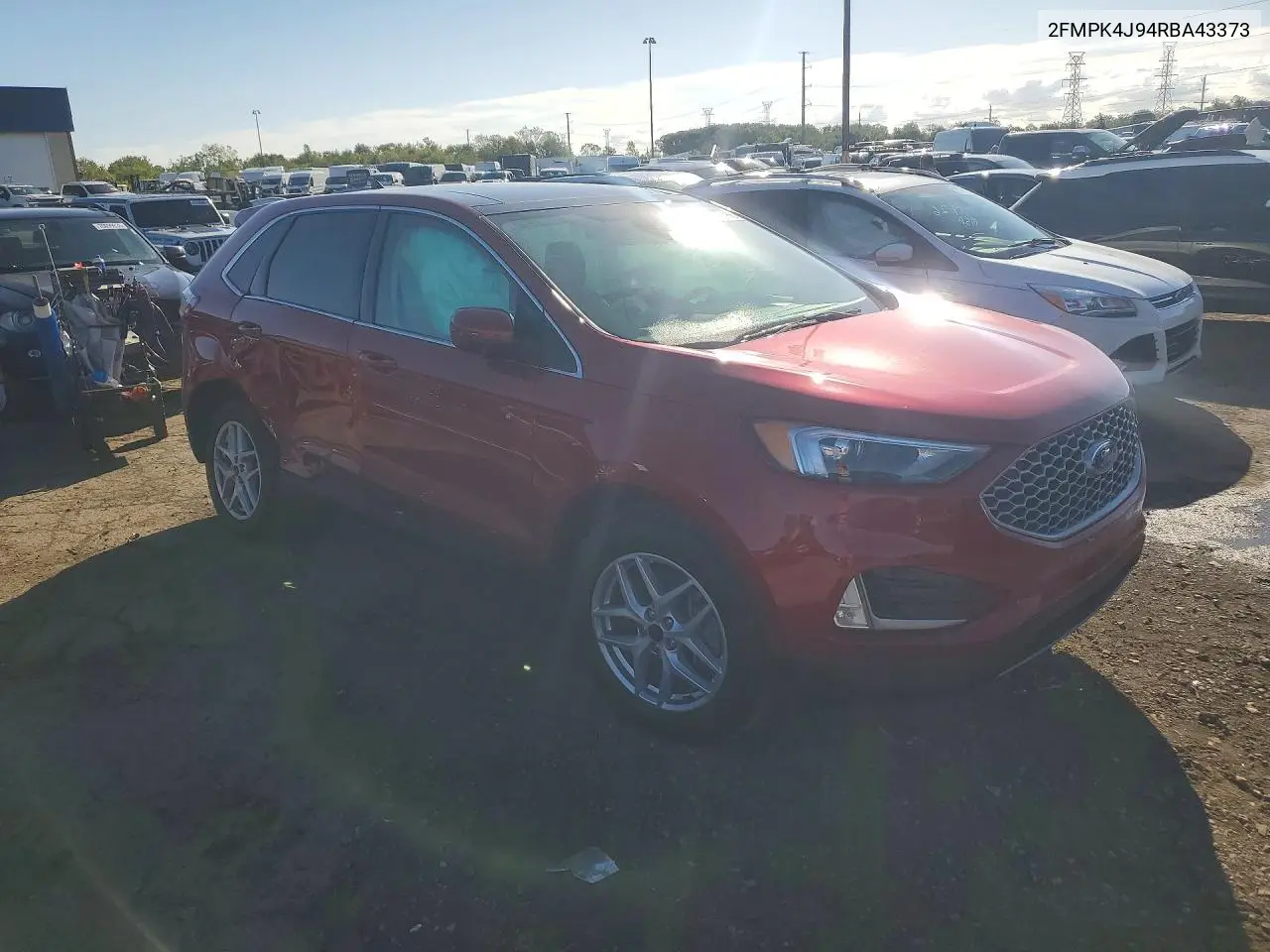 2024 FORD EDGE VIN 2FMPK4J94RBA43373 — фото 4