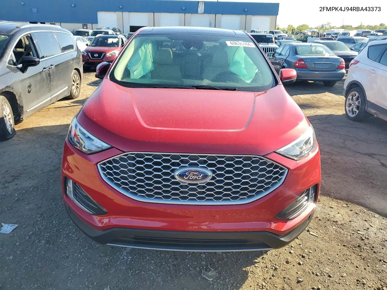 2024 FORD EDGE VIN 2FMPK4J94RBA43373 — фото 5
