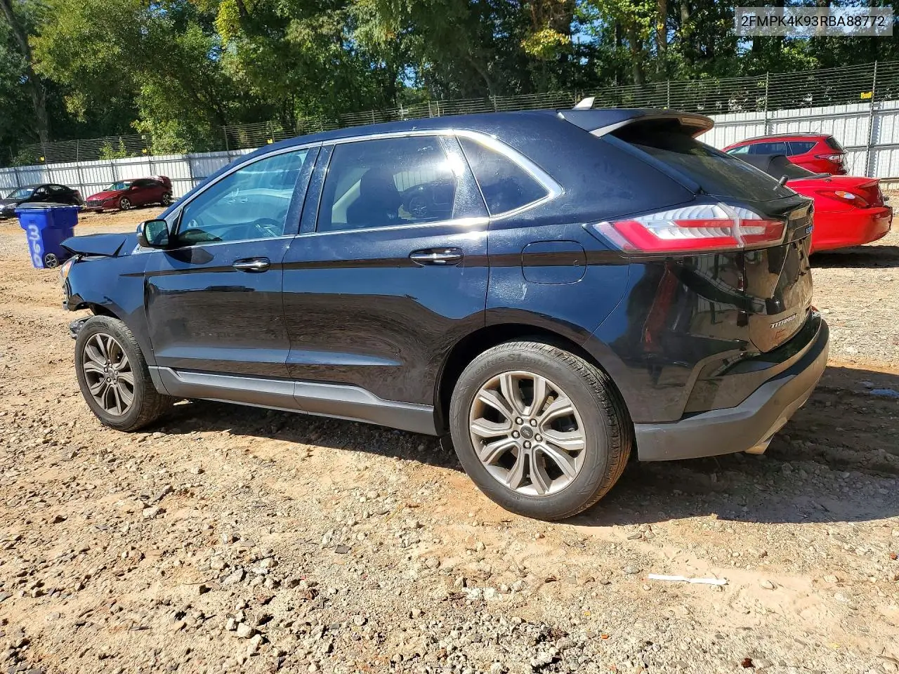 2024 FORD EDGE VIN 2FMPK4K93RBA88772 — фото 2