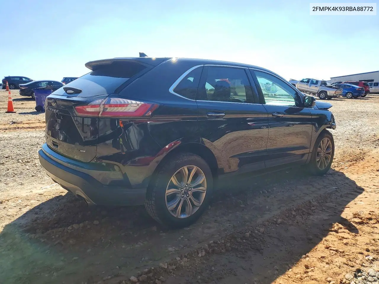 2024 FORD EDGE VIN 2FMPK4K93RBA88772 — фото 3