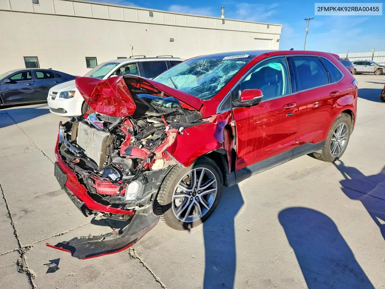 FORD EDGE 2024, VIN 2FMPK4K92RBA00455