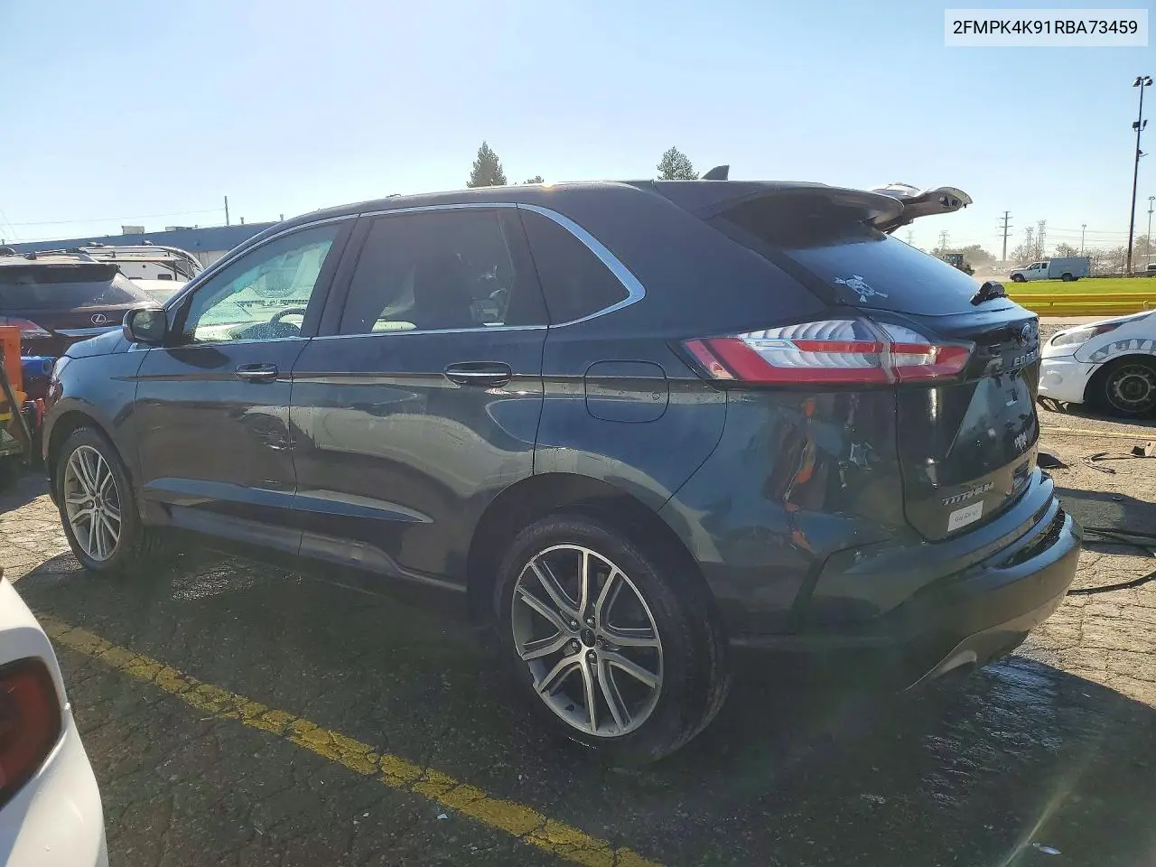 2024 FORD EDGE VIN 2FMPK4K91RBA73459 — фото 2