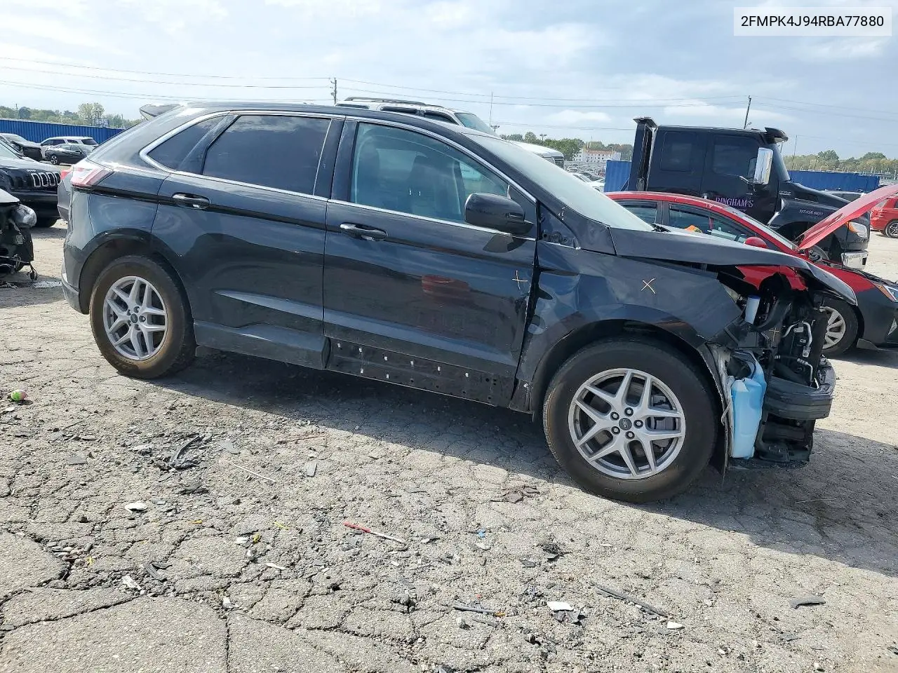 2024 FORD EDGE VIN 2FMPK4J94RBA77880 — фото 4