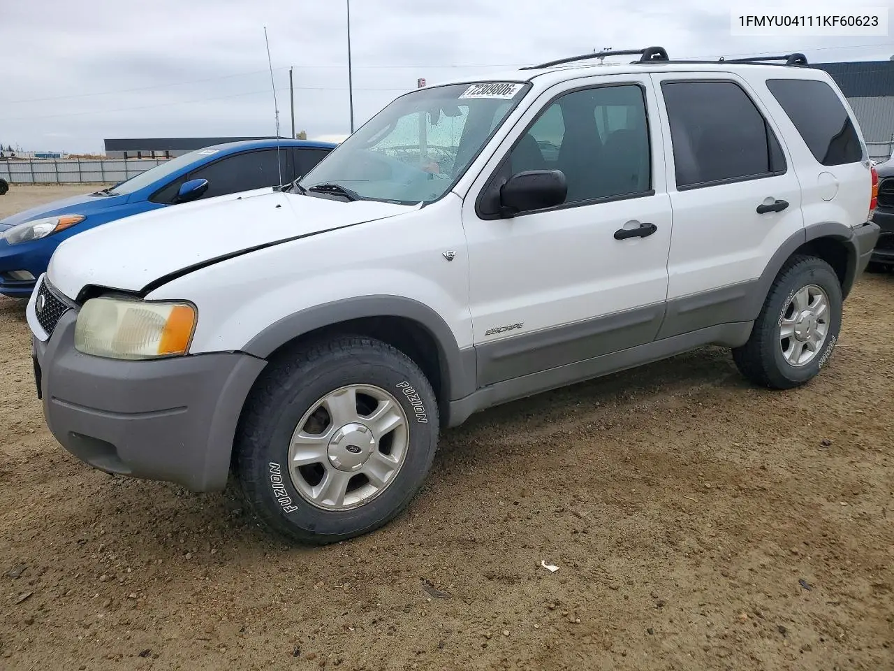 FORD ESCAPE 2001, VIN 1FMYU04111KF60623