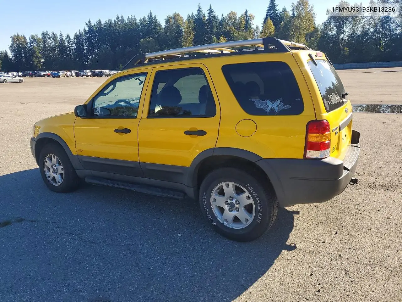 2003 FORD ESCAPE VIN 1FMYU93193KB13286 — фото 2