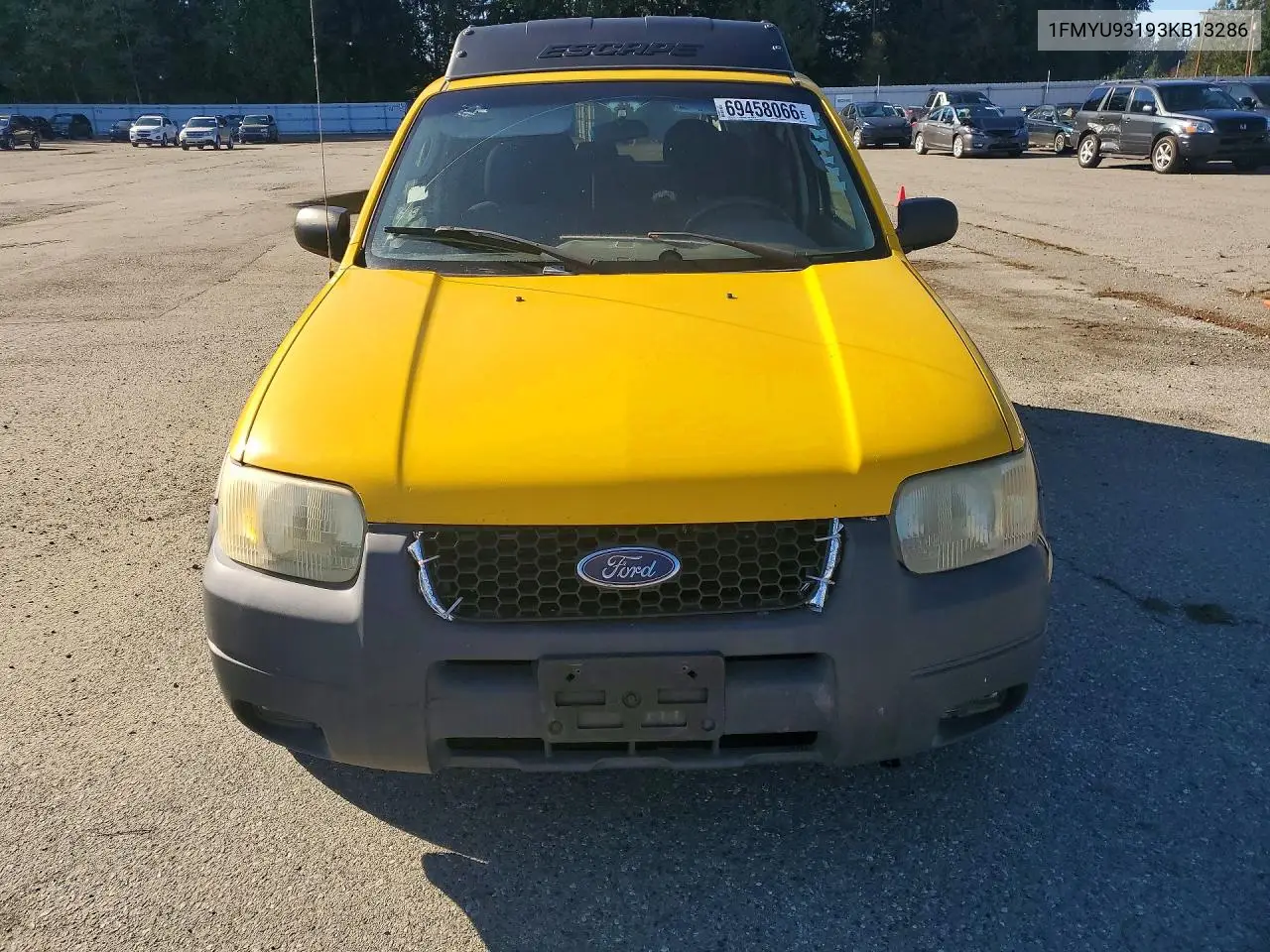 2003 FORD ESCAPE VIN 1FMYU93193KB13286 — фото 5