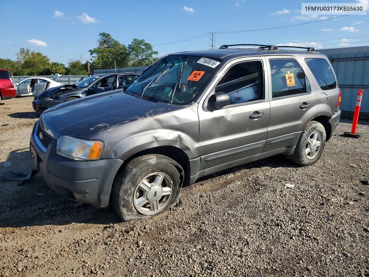 FORD ESCAPE 2003, VIN 1FMYU03173KE05630