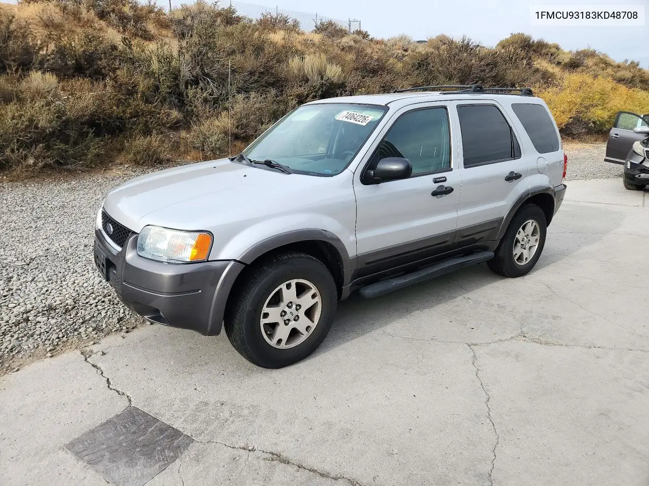 FORD ESCAPE 2003, VIN 1FMCU93183KD48708