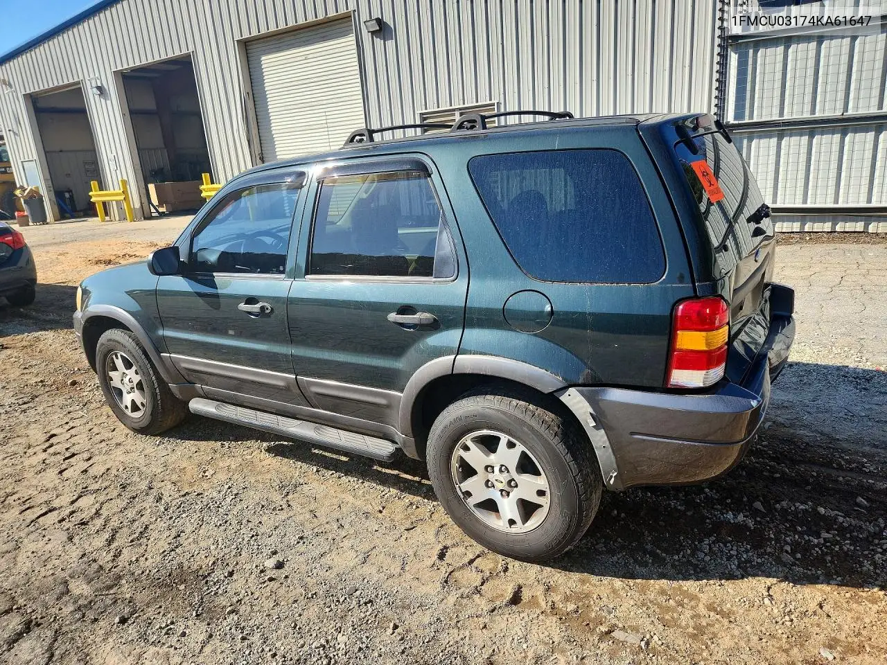 2004 FORD ESCAPE VIN 1FMCU03174KA61647 — фото 2