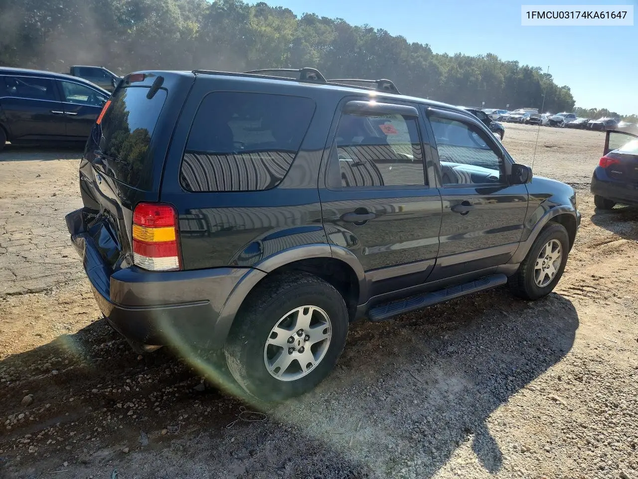 2004 FORD ESCAPE VIN 1FMCU03174KA61647 — фото 3