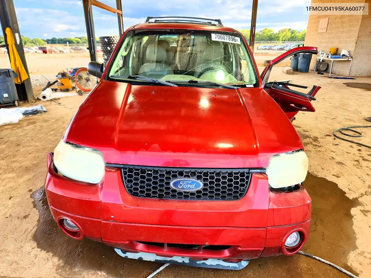 2005 FORD ESCAPE VIN 1FMCU04195KA60077 — фото 5