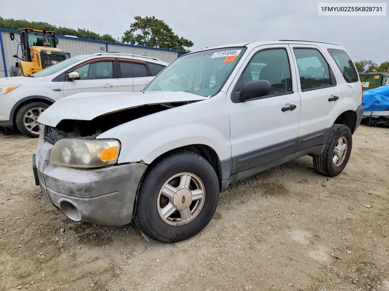 FORD ESCAPE 2005, VIN 1FMYU02Z55KB28731
