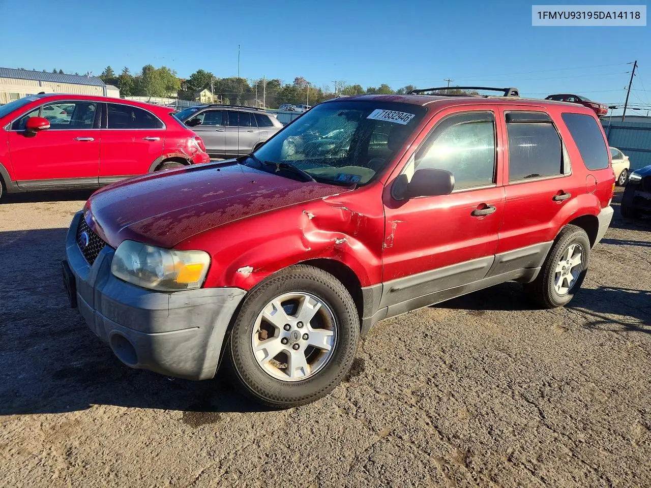 FORD ESCAPE 2005, VIN 1FMYU93195DA14118
