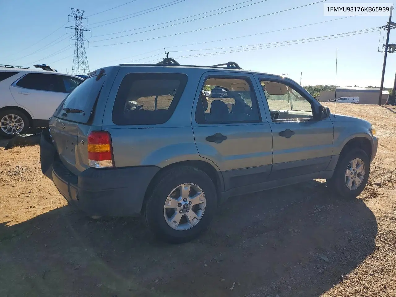 2006 FORD ESCAPE VIN 1FMYU93176KB65939 — фото 3