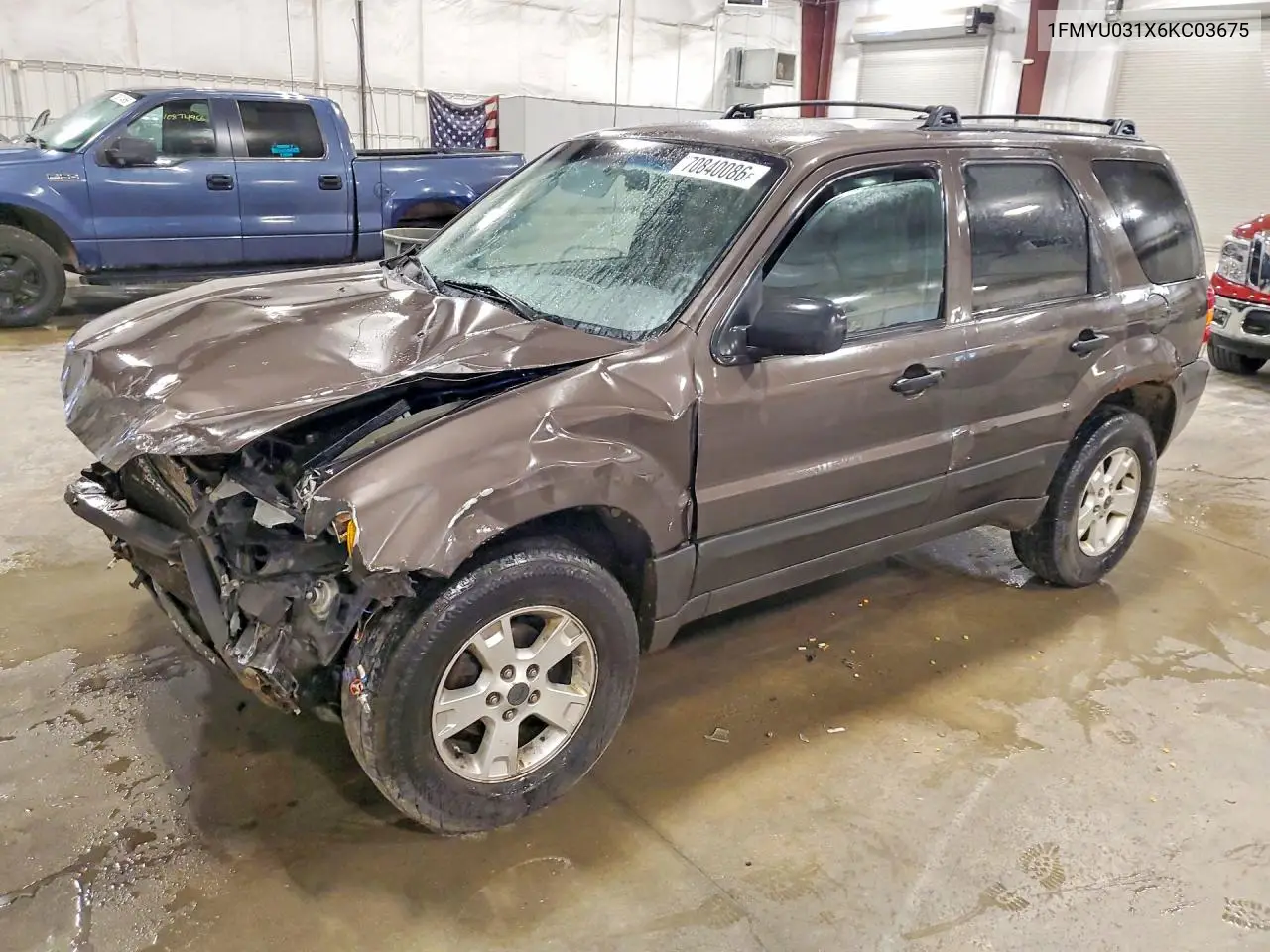 FORD ESCAPE 2006, VIN 1FMYU031X6KC03675
