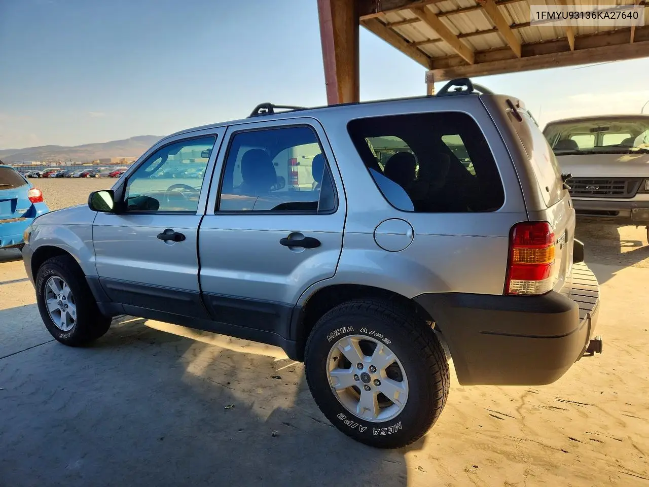 2006 FORD ESCAPE VIN 1FMYU93136KA27640 — фото 2
