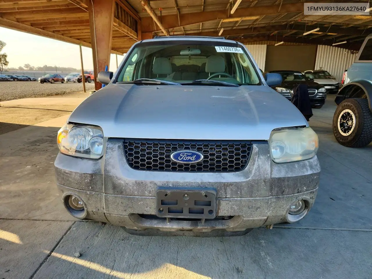 2006 FORD ESCAPE VIN 1FMYU93136KA27640 — фото 5