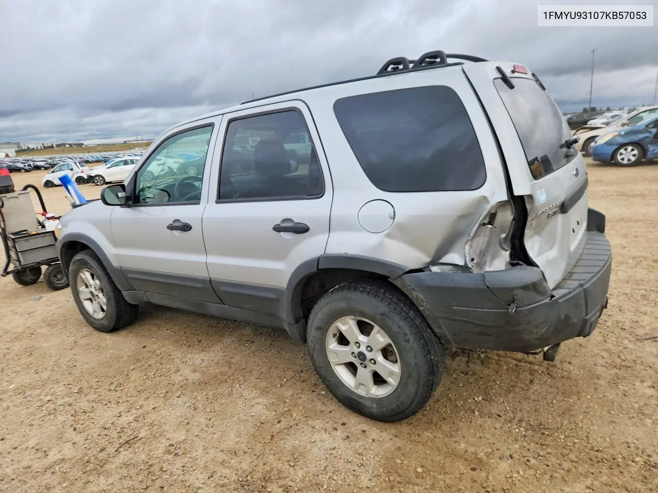 2007 FORD ESCAPE VIN 1FMYU93107KB57053 — фото 2