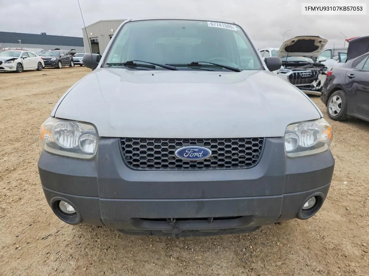 2007 FORD ESCAPE VIN 1FMYU93107KB57053 — фото 5