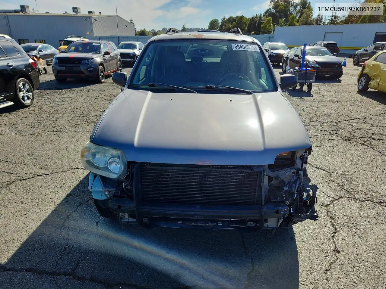 2007 FORD ESCAPE VIN 1FMCU59H97KB61237 — фото 5