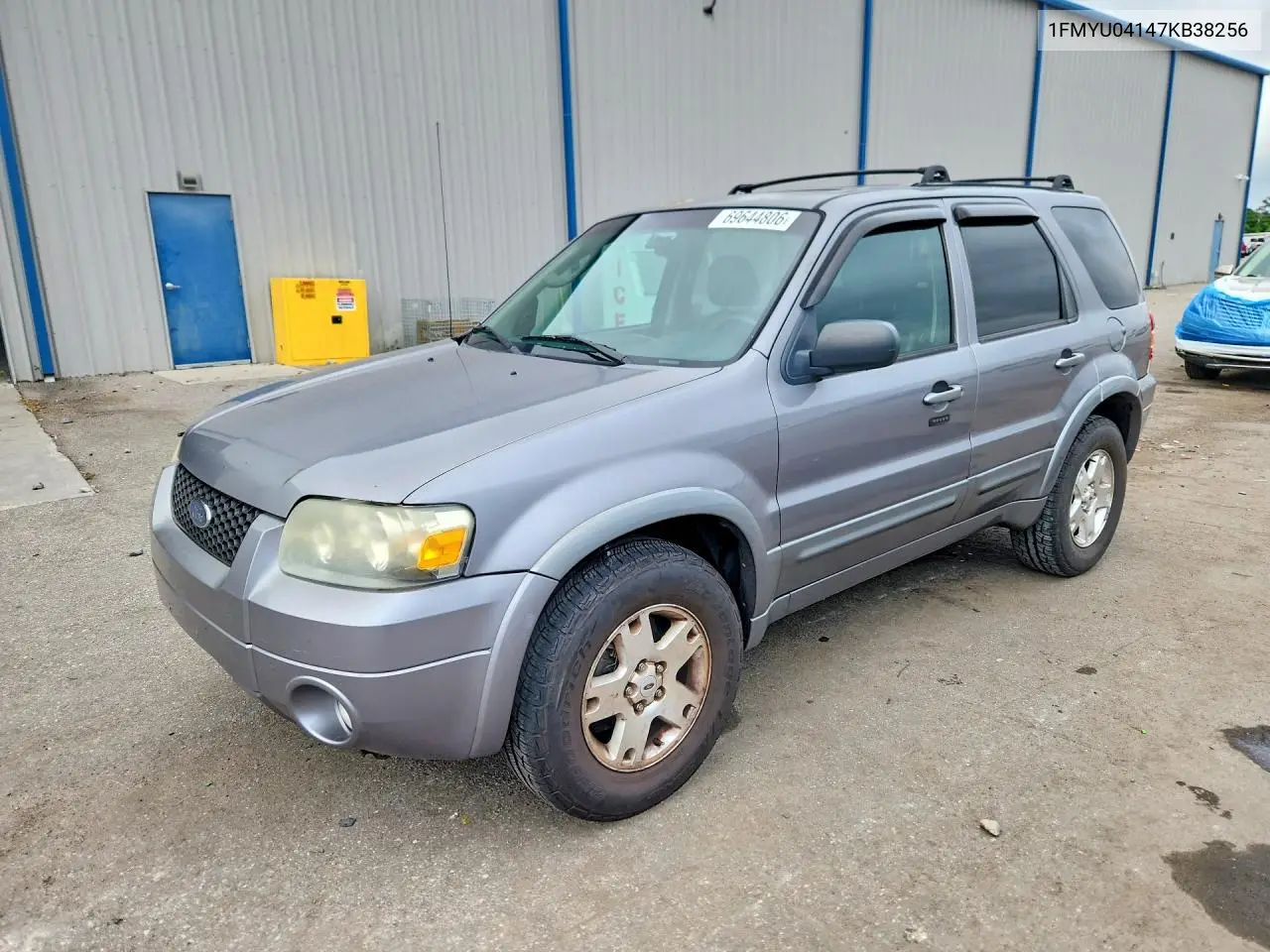 FORD ESCAPE 2007, VIN 1FMYU04147KB38256