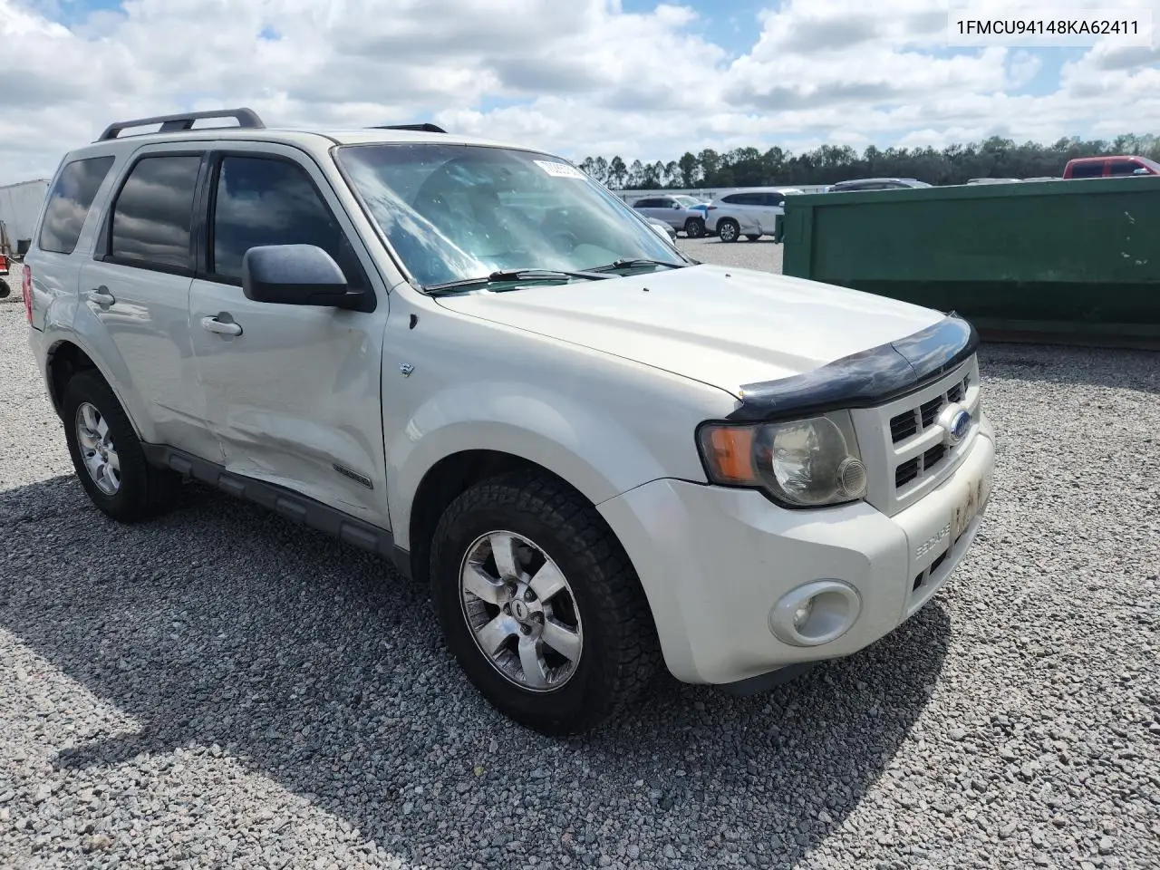 2008 FORD ESCAPE VIN 1FMCU94148KA62411 — фото 4