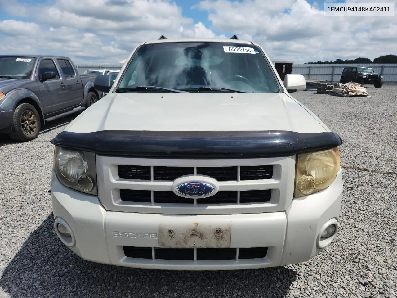 2008 FORD ESCAPE VIN 1FMCU94148KA62411 — фото 5