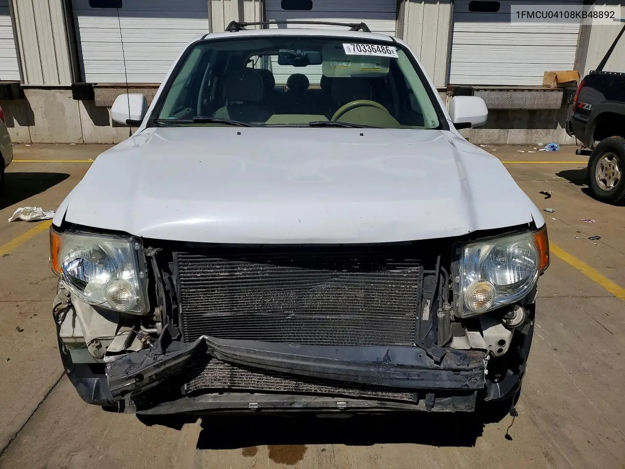 2008 FORD ESCAPE VIN 1FMCU04108KB48892 — фото 5