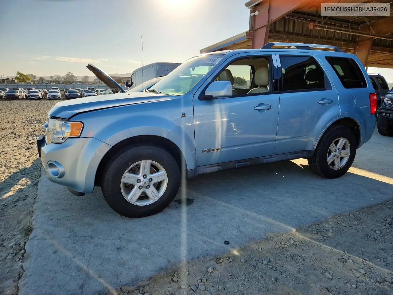 FORD ESCAPE 2008, VIN 1FMCU59H38KA39426