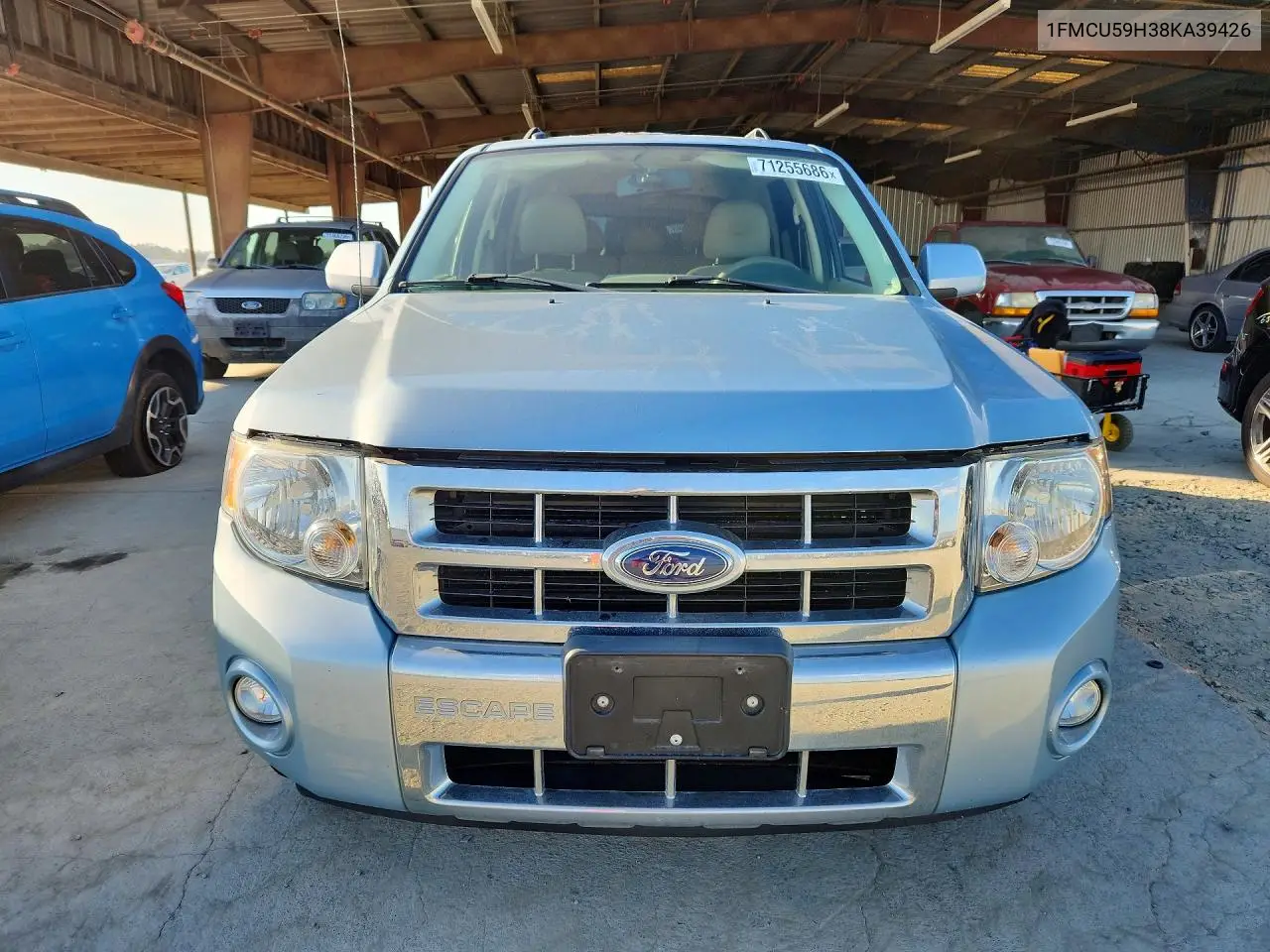 2008 FORD ESCAPE VIN 1FMCU59H38KA39426 — фото 5