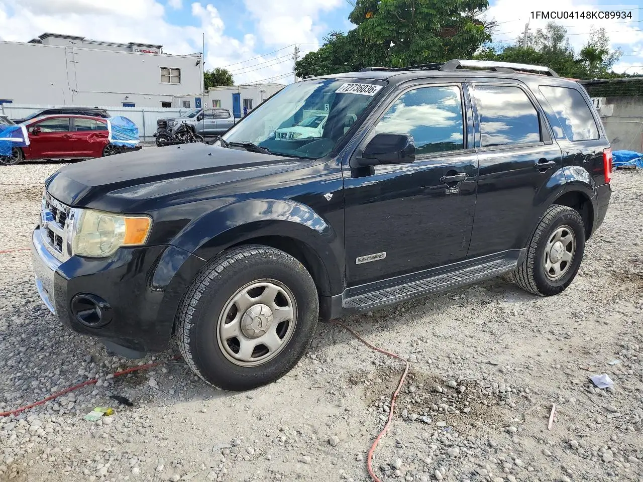 FORD ESCAPE 2008, VIN 1FMCU04148KC89934