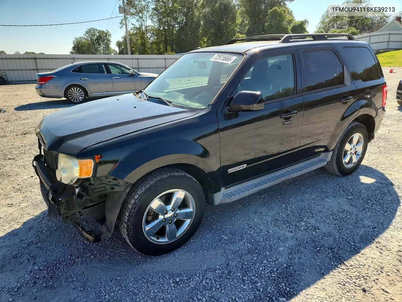 FORD ESCAPE 2008, VIN 1FMCU94118KE39213