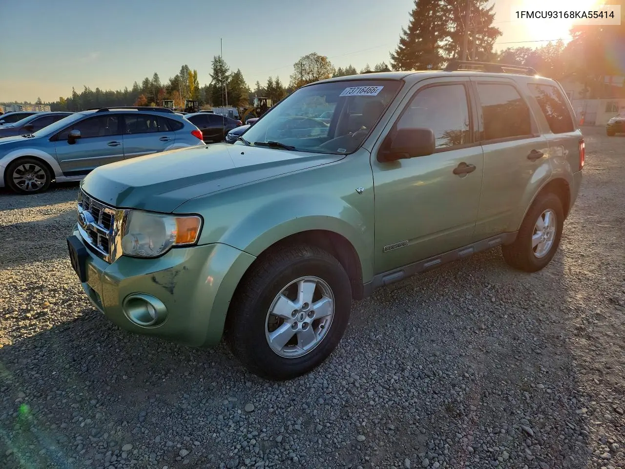 FORD ESCAPE 2008, VIN 1FMCU93168KA55414