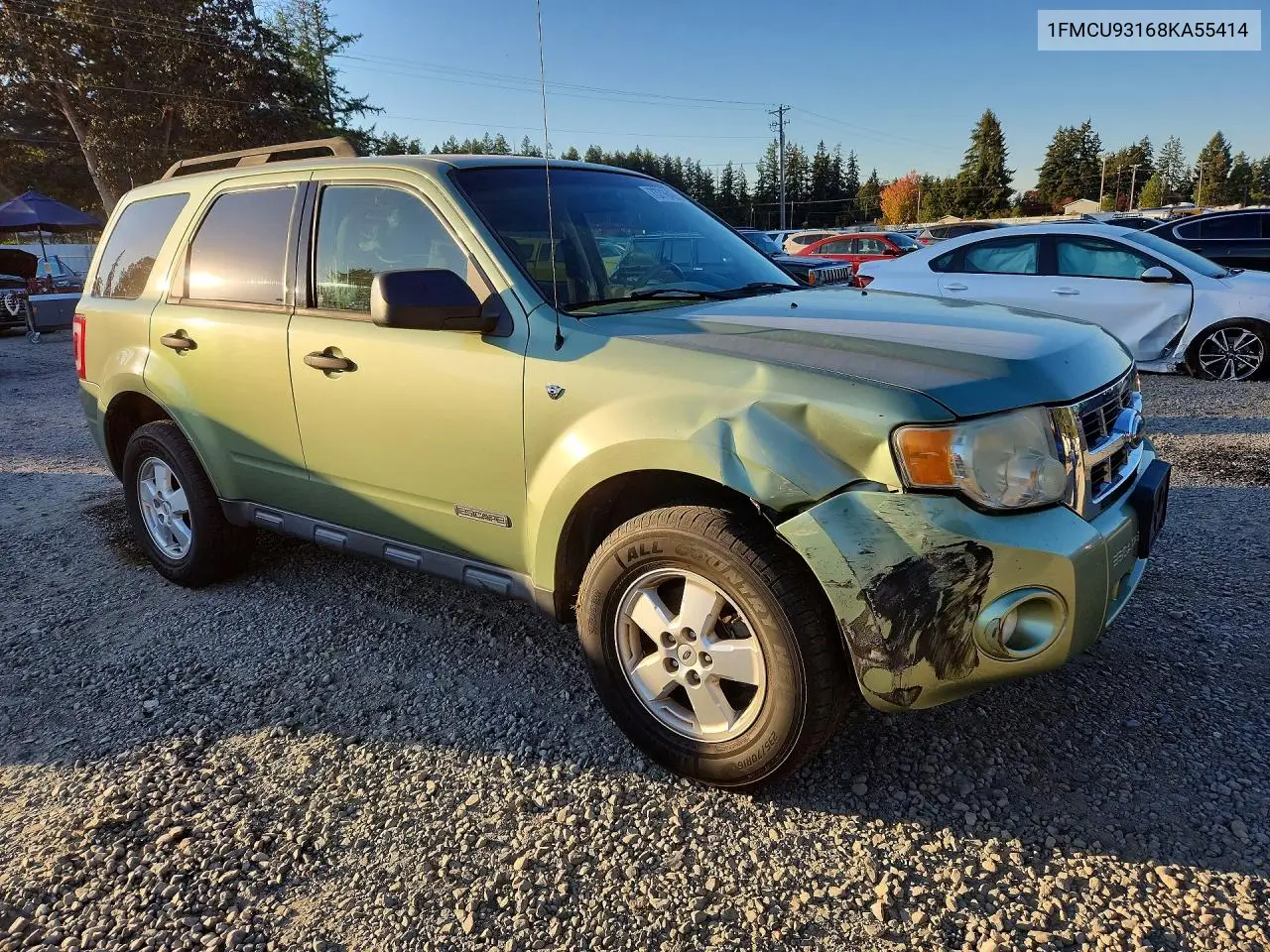 2008 FORD ESCAPE VIN 1FMCU93168KA55414 — фото 4