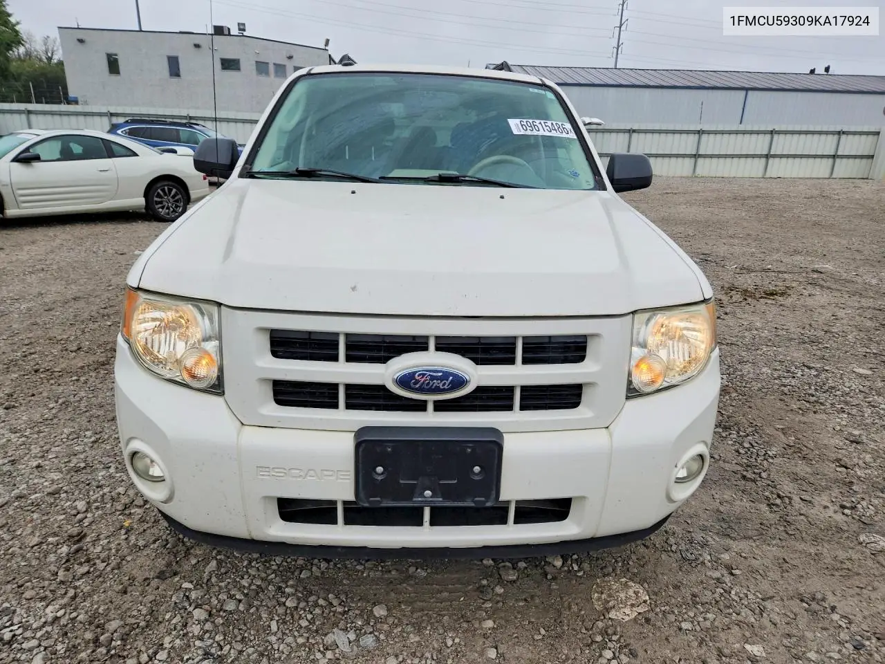 2009 FORD ESCAPE VIN 1FMCU59309KA17924 — фото 5
