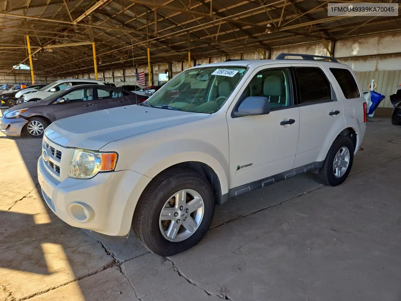 FORD ESCAPE 2009, VIN 1FMCU49339KA70045