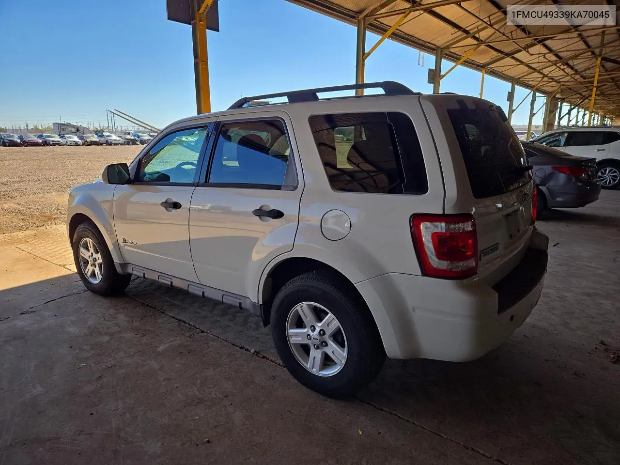2009 FORD ESCAPE VIN 1FMCU49339KA70045 — фото 2