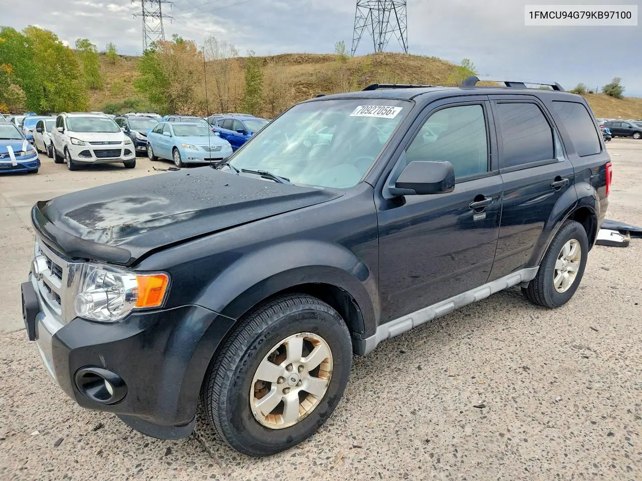 FORD ESCAPE 2009, VIN 1FMCU94G79KB97100